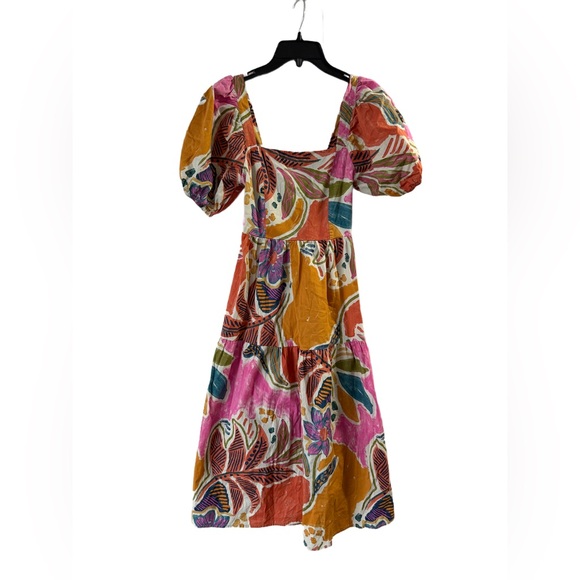 Crystal Sky Dresses & Skirts - Vibrant Floral Midi Dress